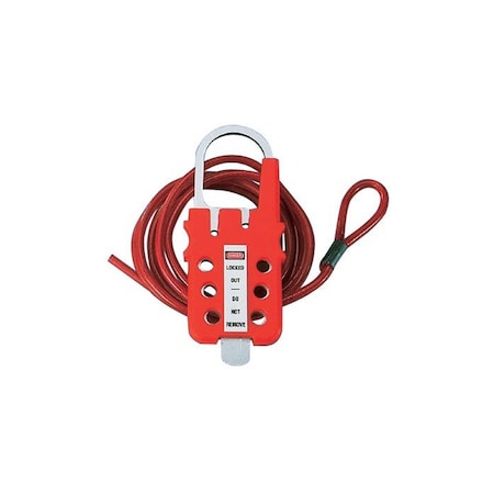 Panduit MULTIPLE LOCKOUT DEVICE, (HASP ONLY), RED,  PSL-MLDH-X